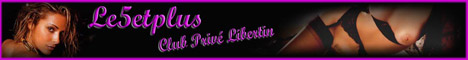 Club libertin 'Le 5 et Plus' Bannière du Club libertin Le 5 et Plus